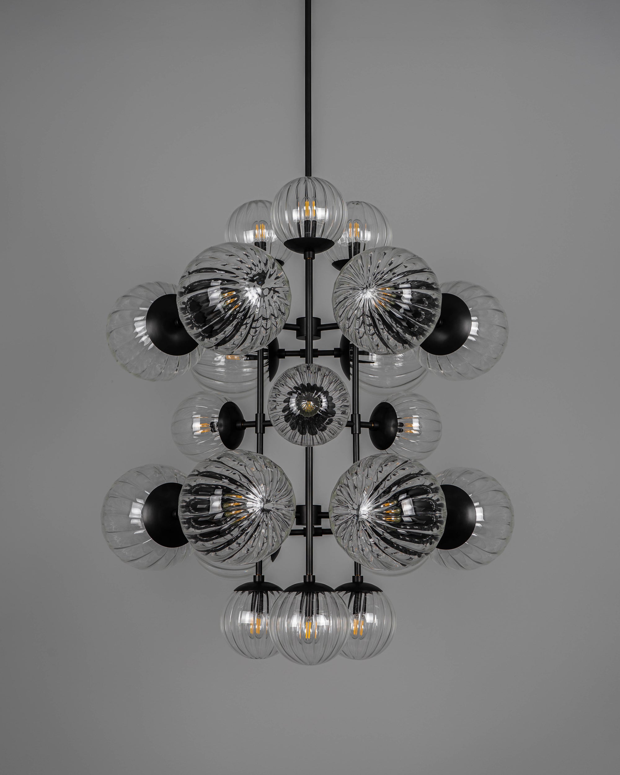 Schwung Glow Globe Chandelier